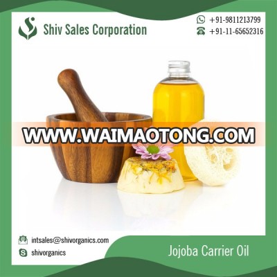 Premium Quality Wholesale Jojoba Carrier Oil for Bulk Export