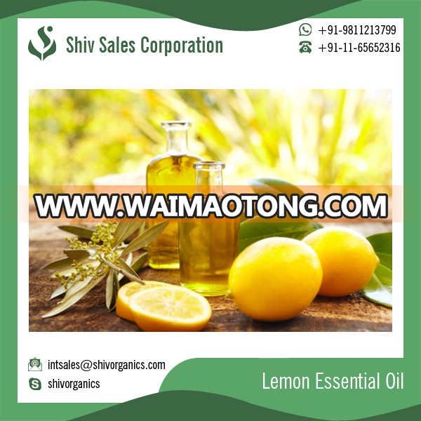 Rich Quality Lemon Essential Oil/ Lemon Oil Press for Stress Relief